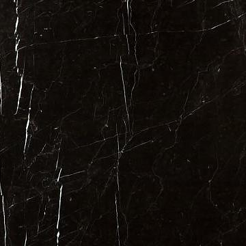 Фото - Мрамор Неро Маркиния / Блэк Силк (Nero Marquina / Black Silk)