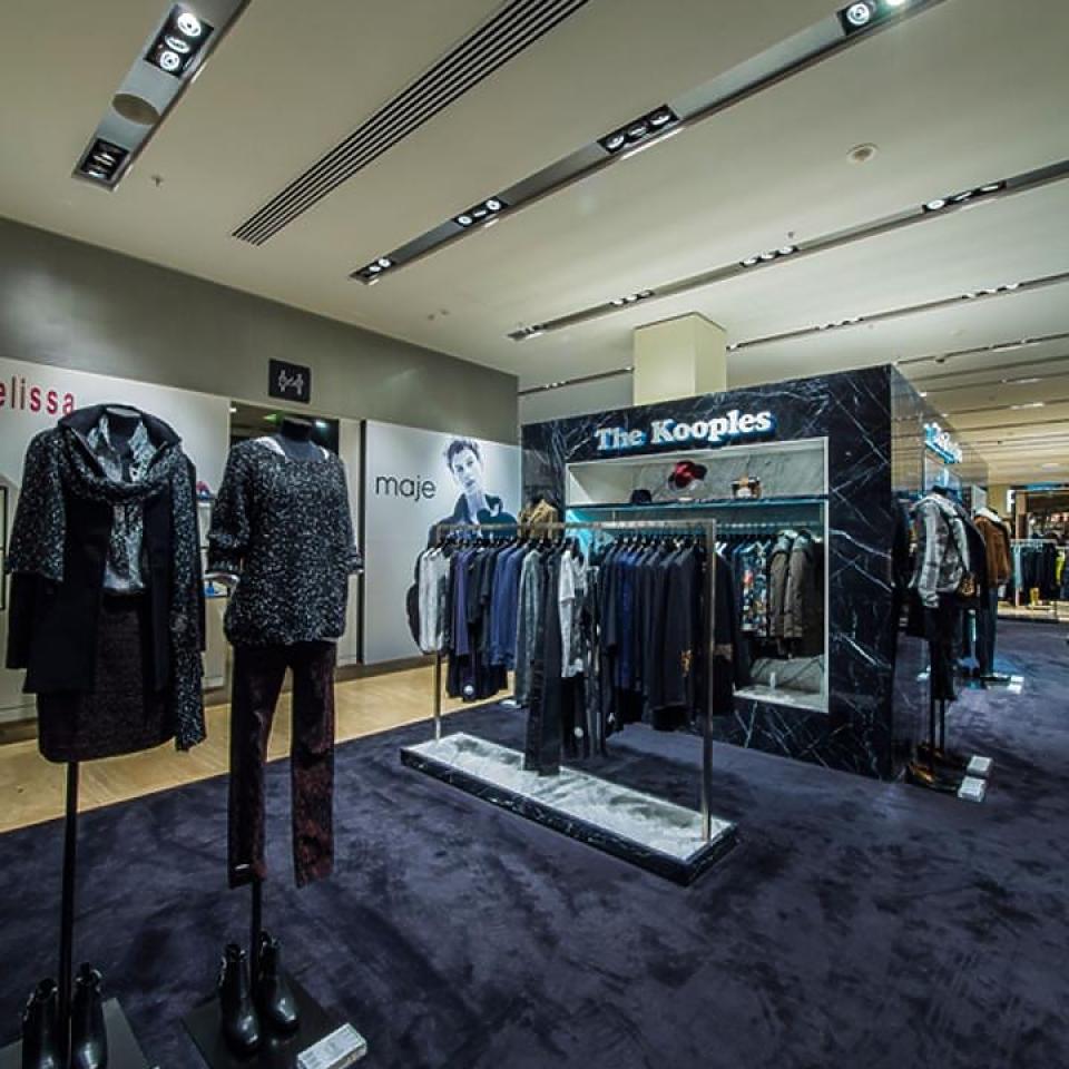 Фото - Бутик одежды The Kooples, г. Москва  | Выставочная площадь бутика The Kooples